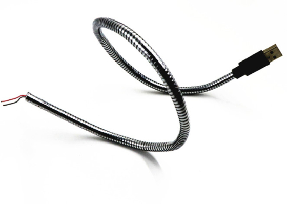 Pohli écrèment le support flexible de câble de téléphone portable de tuyauterie de col de cygne de Chrome 28mm