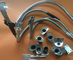 Support flexible galvanisé de webcam de collier de tube de col de cygne adapté aux besoins du client